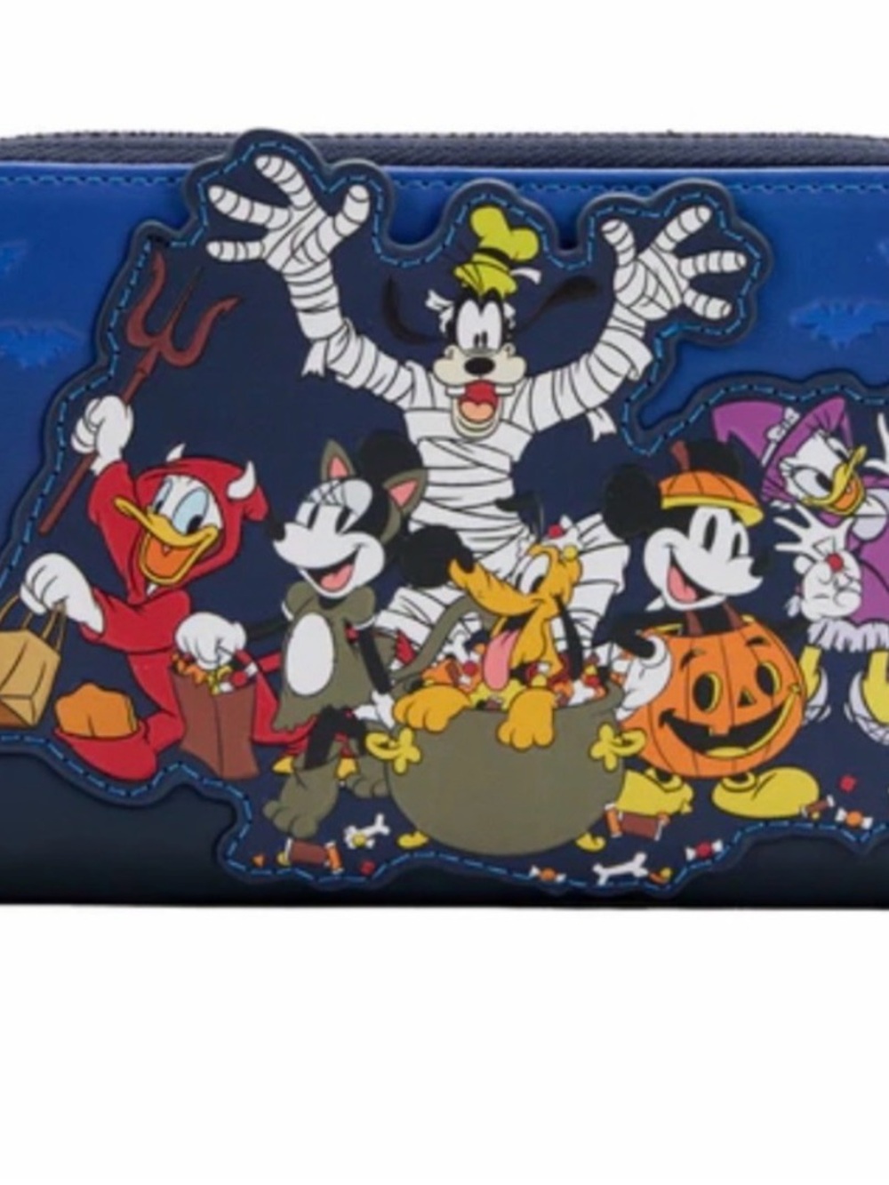 Halloween Mickey and friends haunted house wallet Loungefly